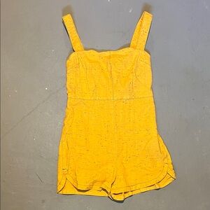 Urban Outfitters Mustard Yellow Romper